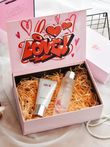 Hộp Quà Tặng Sinh Nhật Màu Hồng Thanh Lịch Cho Cô Gái Hộp Quà Tặng Ngày Lễ Tình Nhân Hộp Đựng Đường Phố Ngọt Ngào Hộp Đựng Đồ Thủ Công Mỹ Nghệ