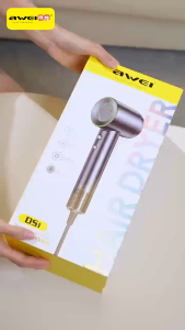 Awei DS1 Negative Ion Hair Dryer High Speed Smart Temperature Low Noise Awei Hair Dryer Hair Care Fast Drying