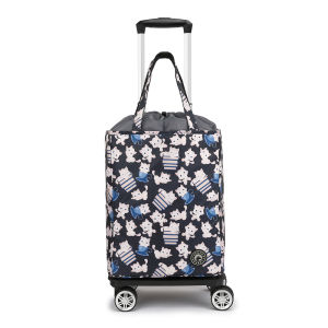 รถเข็นซื้อของพับได้อลูมิเนียมสำหรับใช้ในบ้าน พร้อมล้อเลื่อนแบบอเนกประสงค์ รถเข็นเล็กพกพา รถเข็นซื้อของแบบเบา รถเข็นเดินด้วยมือ