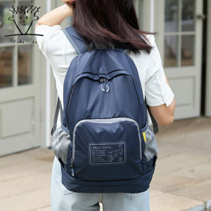 Fido Dido Ultra-Light Portable Folding Dual Shoulder Bag for Sports And Fitness Men Women Large Capacity Waterproof Gym Bag