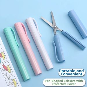 Portable Foldable Pen-style Scissors