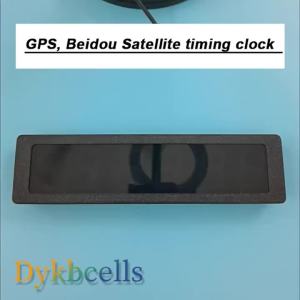 GPS Clock W Second Satellite Timing 1.2Inch Electronic Clock Digital Time Night Light Display Alarm Clock Temperature Type-C USB