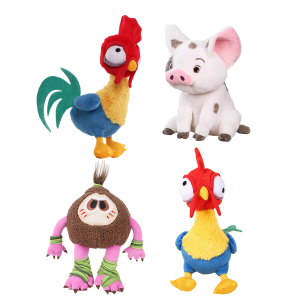 Moana Kakamora plush Pet lovely Chick Plush Toy Soft Childrens Doll Sleeping Hug Childrens Doll Gift for Friends or Lovers