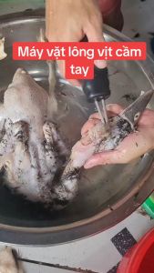 [Mới Nhất] Máy Nhổ Lông Gà Vịt Cầm Tay – Tích Điện Động Cơ Mạnh Mẽ