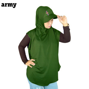 Hijab Sporty Topi Lekbong / Hijab Sporty Terbaru / Kerudung Olahraga / Hijab Sporty Jersey / Kerudung Volly / Hijab Topi Sporty / Kerudung Sporty