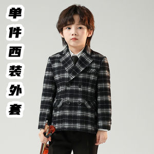Childrens Suit Set Boys Formal Wear Performance Outfit Fashionable Baby Boy Wedding Attendant Winter Westerly Clothing