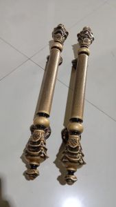 Handle Pintu Kuningan Antique 60cm Pegangan Pintu rumah Kuningan