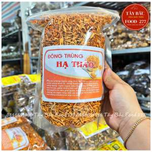 ( MUA LẺ - SỈ  GIÁ GỐC ) Đông Trùng Hạ Thảo Sấy Lạnh (500gr)- Sợi To Ngon Hàng Cao Cấp Bồi Bổ Cơ Thể- Tây Bắc Food 277