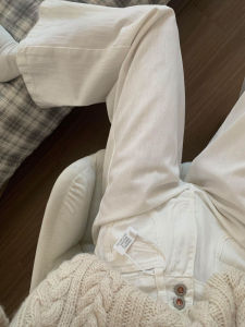QIANCHANGNAAI | Elegant Warm Wide Leg Denim Pants