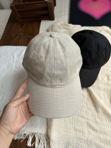 Plain Zen Linen Texture Color Breathable Peaked Cap Easiest for Match Outdoor Baseball Cap Solid Color Sun Hat Casual Men and Women