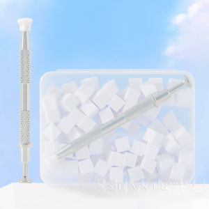 Disposable Mini Sponge Block Concealer Makeup Tool Nail Art Black Eye Circle Pimple Mark Covering Beauty Cosmetic Puff