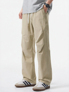 Wood soon | Loose Outdoor Spring/Summer Trousers Straight Fit