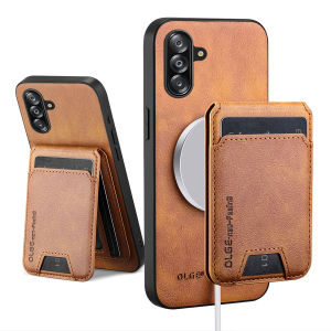 szhaiyu | Magnetic Leather Case for Samsung Galaxy S23 S24 S25 S26 Ultra Plus A57 A37 A27 A17 A07 A56 Card Holder Detachable Wallet Cover