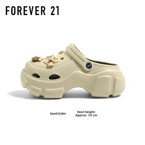 Forever 21 | Cute Thick Heel Clog Shoes
