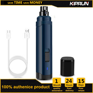 KIPRUN Pet Nail Grinder 2 Speed Professional Pet Cat Dog Nail Clipper Cutter USB Rechargeable Pet Nail Grooming Kit