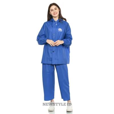 JAS HUJAN DEWASA TEBAL ANTI AIR SETELAN BAJU CELANA BY GARUDA