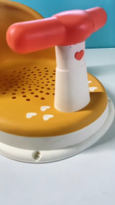 ที่นั่งอาบน้ำเด็ก ที่นั่งอาบน้ำเด็ก เก้าอี้หัดนั่ง วัสดุ PP ทำความสะอาดง่าย ที่นั่งอ่างอาบน้ําเด็ก มีที่จับ