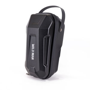 WILD MAN Electric Scooter Handlebar Bag EVA Hard Shell Quick-Detachable Front Storage Bag with Waterproof Design