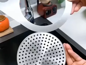 304 Stainless Steel Sink Drain Strainer Rustproof Corrosion Resistant