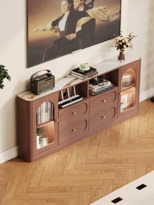 Vintage Slim Storage Integrated TV Stand