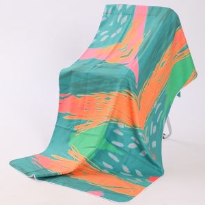 31.5x63inch Quick-dry Absorb Water Bath Towel Outdoor Travel Camping Picnic Blanket Park Beach Blanket Microfiber Beach Towel