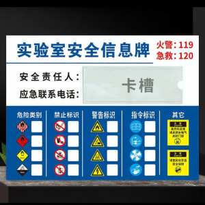RUIKELAIXIANG | Custom Information Sign for Manager Contact Details