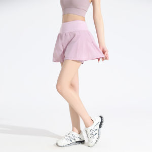 Maxrun Womens Sport Yoga Shorts Loose Fit Large Size Running Fitness Three-Quarter Pants Summer Quick Dry Shorts