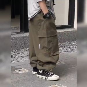 SweetKids พร้อมส่งจากกทม🌸กางเกงคาร์โก้เด็กชาย🍓กางเกงคาร์โก้เด็กชายหล่อๆ กางเกงขายาวเท่มากๆ สไตล์เกาหลี ฤดูร้อน ไซส์ 120-160