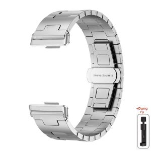 Dây Đeo Kim Loại Titan Sang Trọng Dành Cho Đồng Hồ Huawei Watch Fit 4/4 Pro/Fit 3 Khóa Gập Tương Thích Với Huawei Band Fit3/4 Đồng Hồ Thông Minh Dành Cho Doanh Nhân