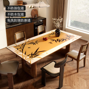 Meisda Dining Table Mat Luxury Sensation Tablecloth No-Wash Waterproof Oil-Proof Heat-Resistant Desktop Protection Pad Tea Table Mat