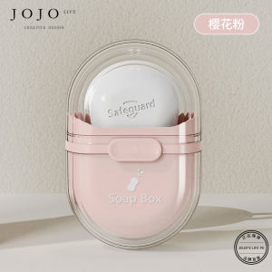 Hộp Đựng Xà Phòng Du Lịch Cầm Tay Có Nắp Đậy Kín Thoát Nước Sáng Tạo Dễ Thương Màu Macaron Dùng Cho Mọi Người Không Phải Thủ Công