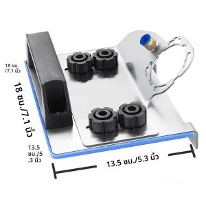 เครื่องเจียรตั้งกระเบื้อง 45 °   การตัดลบมุมขายึดตัดพิเศษ มุมบดคงที่ผู้ถือเครื่องบดมุมกระเบื้อง Chamfer