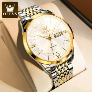 OLEVS | OLEVS 6657 Imported Automatic Movement Mens Watches High End Mechanical Watch for Men Waterproof Date Week Wristwatch Man NEW