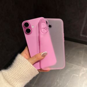 Ultra-Thin Matte Silicone Phone Case Full Protection Drop Resistance for 17Pro 16Promax 15Pro 14Plus 13/12 XS Elegant Design