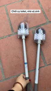 Cọ Toilet Cọ Bồn Cầu Dạng Tròn Việt Nhật – Cán Dài Nhựa PP Cao Cấp Chổi Cọ Nhà Vệ Sinh Bền Đẹp