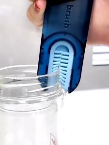 Sikat Multifungsi Pembersih Tutup Sela Botol 3 in 1 Gap Brush 3in1 Viral
