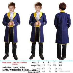 Halloween Cosplay Costume Royal Beast Fiery Renaissance King Knight