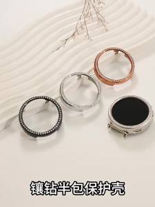 Bling PC Hollow Case For Huawei Watch GT 5 4 41mm /5 Pro 42mm Cover Skin Samrt Strap Diamond Crystal Bumper Protector GT5 GT4
