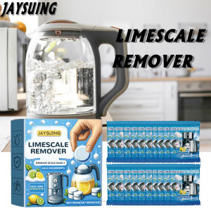 简素净 | Limescale Remover Quickly Dissolve and Remove Stubborn Scale Eliminate Odor Lemon Fragrance Kettle Cleaning Effervescent Tablets
