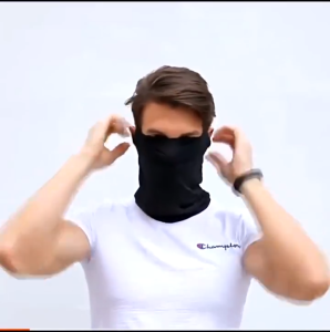 กันยูวี ผ้าบัฟ หายใจสะดวก เกี่ยวหู ผ้า Buff อเนกประสงค์ สำหรับขับขี่มอเตอร์ไซด์