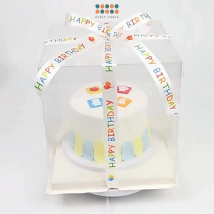 [SG Instock] 22m Ribbon Happy Birthday Ribbon Goodie Bag Gift Ribbon Teachers Day Gift Wrapping