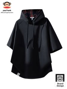 Paul Frank | Casual breathable hooded gingham T-shirt