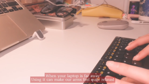 ZenaCreative Foldable Wireless Keyboard Set Combo for iPad Portable Keyboard Transparent Bluetooth Typepad & Mouse Compatible with iOS Windows Android Smartphones Laptops