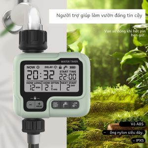 Eshico HCT-322 Nước Tự Động Hẹn Giờ Vườn Kỹ Thuật Số Thủy Lợi Máy Thông Minh Phun Nước Ngoài Trời Sử Dụng Để Tiết Kiệm Nước & Thời Gian