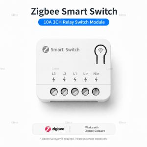 Zigbee Mini Switch Smart Life Curtains Switch Module Roller Shutters Blinds Motor Relay Breaker For TUYA 2MQTT Home Automation