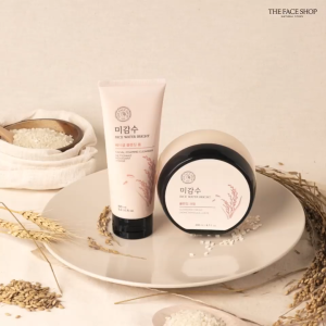 KEM TẨY TRANG THE FACE SHOP RICE WATER BRIGHT FACIAL CLEANSING CREAM 200ML/400ML