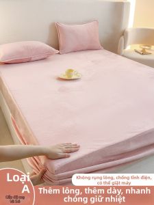 MENGWEIJUE | Winter Coral Fleece Warm Mattress Cover