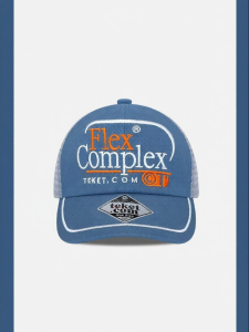 Face Slimming Retro Letter Embroidery Women Summer Cap