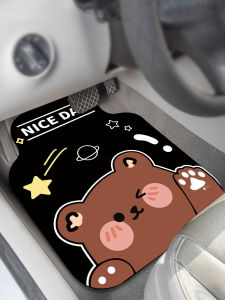 Universal Car Mat Single Piece Anti-Slip Pedal Mat Easy to Clean Vehicle Mat Special Car Interior Dirty Foot Pad