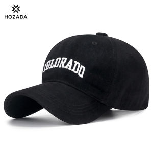 HOZADA Baseball Cap Men’s Summer Baseball Cap Fashion Outdoor Sun Hat Breathable Baseball Cap Sun Protection Hat Casual Duckbill Cap Adjustable Hat Outdoor Sports Workout